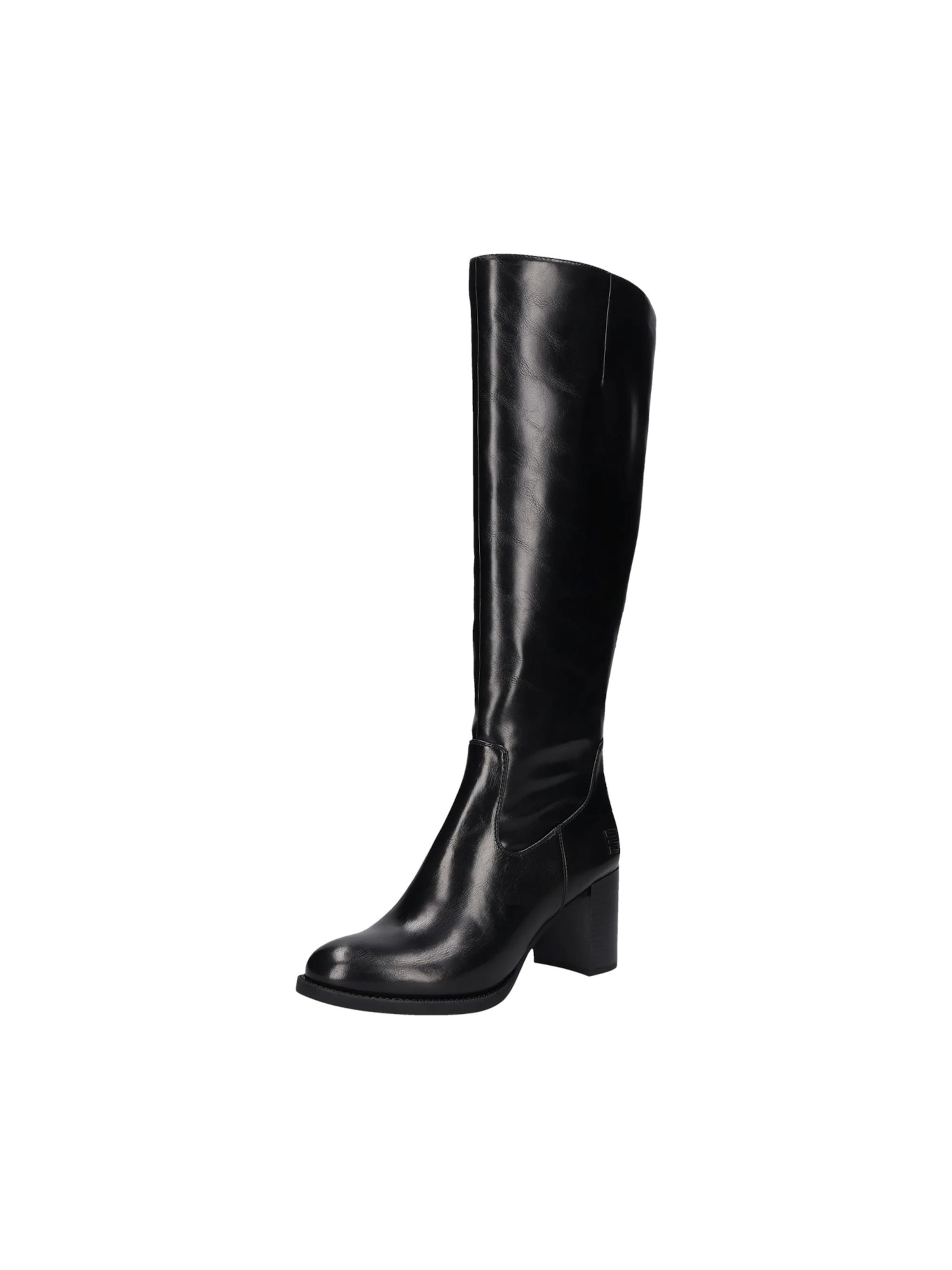 TT. BAGATT - Botas sobre la rodilla en negro: frente