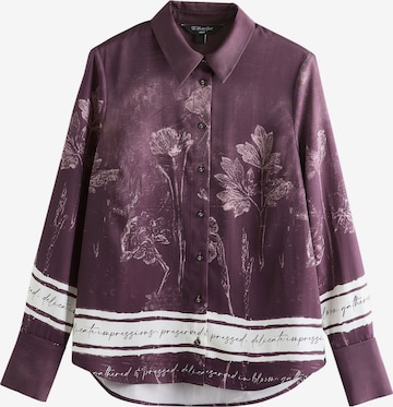Next Blouse in Purple: front