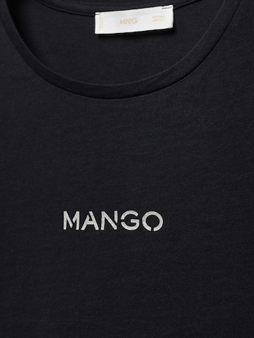 MANGO T-Shirt in Schwarz