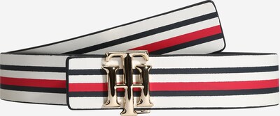 TOMMY HILFIGER Bælte i navy / guld / rød / hvid, Produktvisning