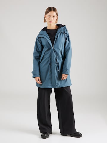 Derbe Raincoat 'Friese Tidaholm' in Blue: front