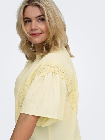 ONLY Carmakoma Bluse 'CARMalia' in Gelb