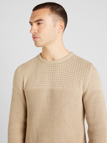 BLEND Sweater in Beige