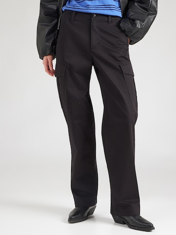 G-STAR Regularen Kargo hlače | črna barva: sprednja stran