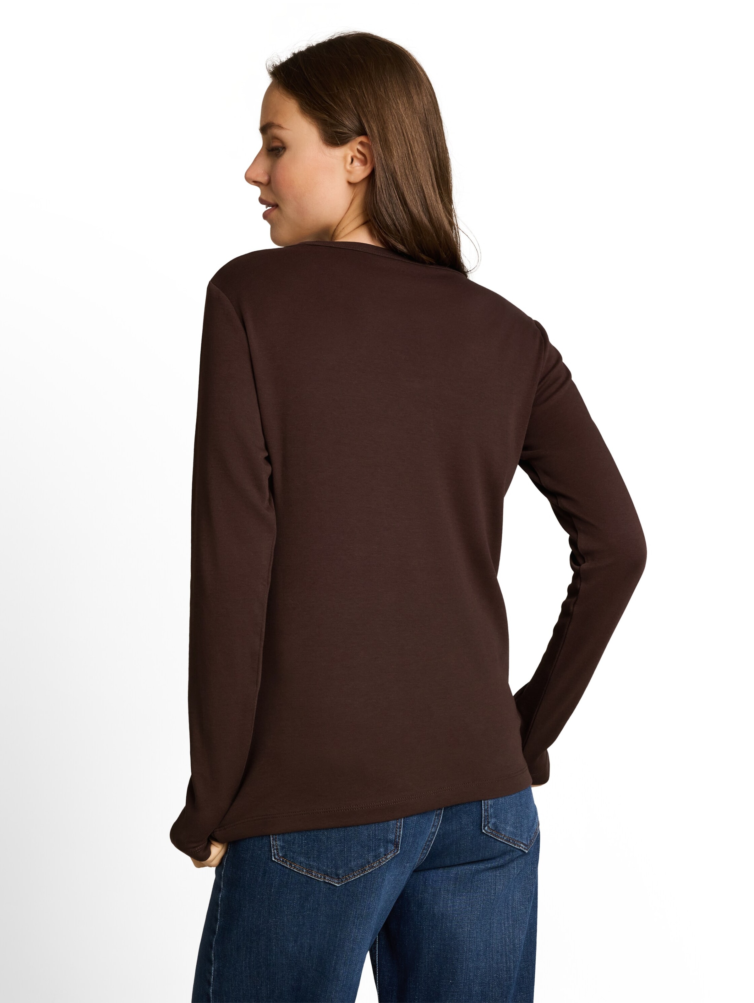 TOM TAILOR Shirt in Bruin