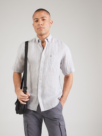 Coupe regular Chemise 'Classic' FYNCH-HATTON en vert : devant