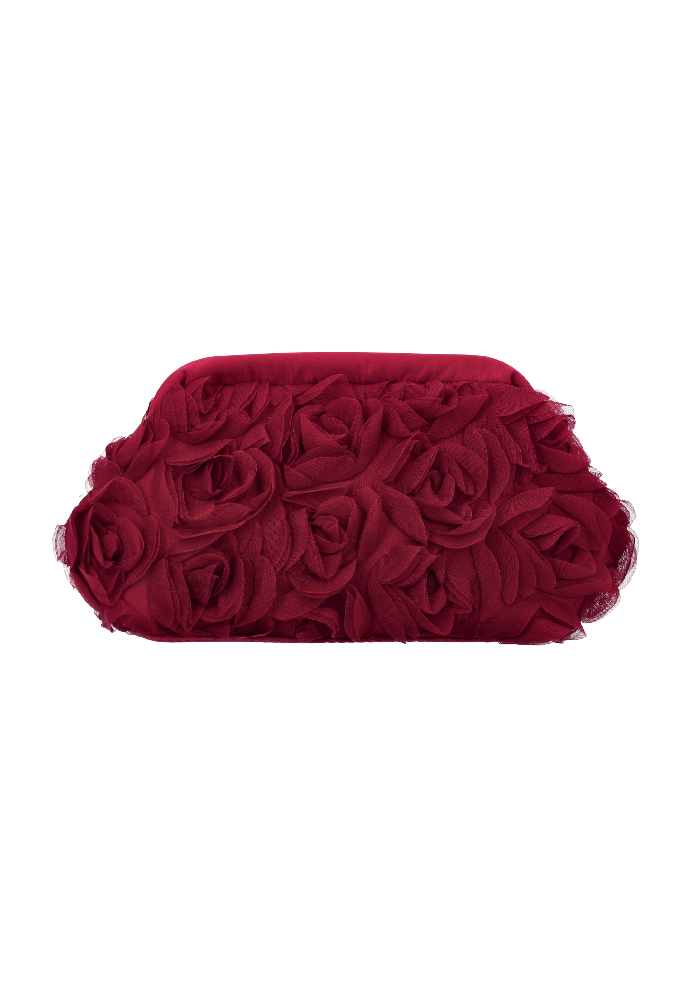 faina Clutch in Wine red, Item view