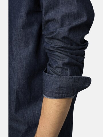 BABISTA Regular fit Button Up Shirt ' Stilavest ' in Blue