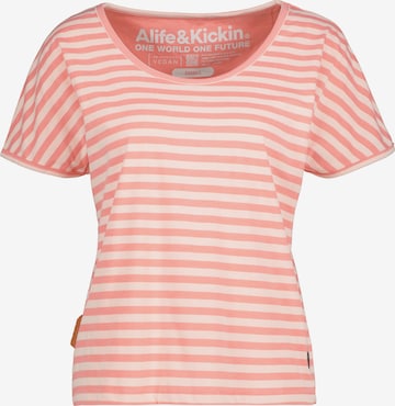 Alife and Kickin T-Shirt 'ClaudiAK' in Orange: predná strana