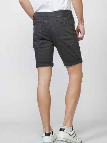 KOROSHI Slimfit Shorts in Schwarz