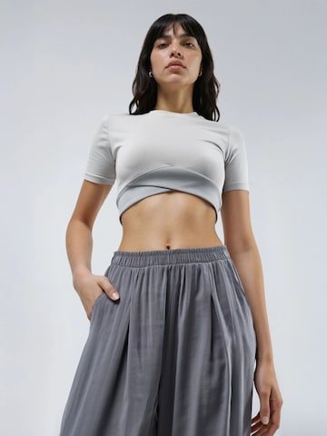 Barrel Pantalon Busem en gris