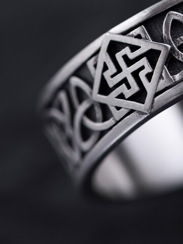 Bague 'CELTIC KNOT AND SWAROG' REYTEL en argent