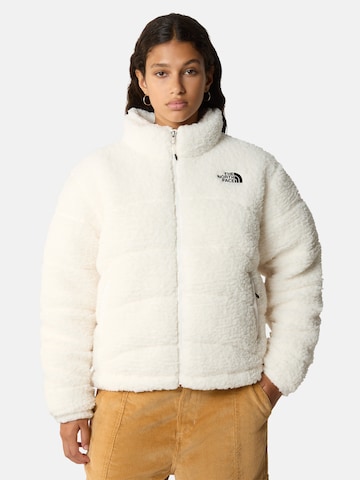 THE NORTH FACE Winter Jacket in White: front