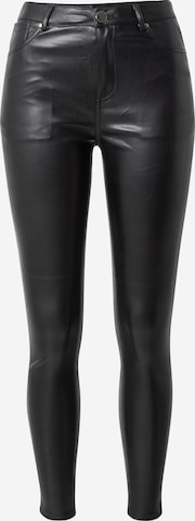 Skinny Pantalon River Island en noir : devant