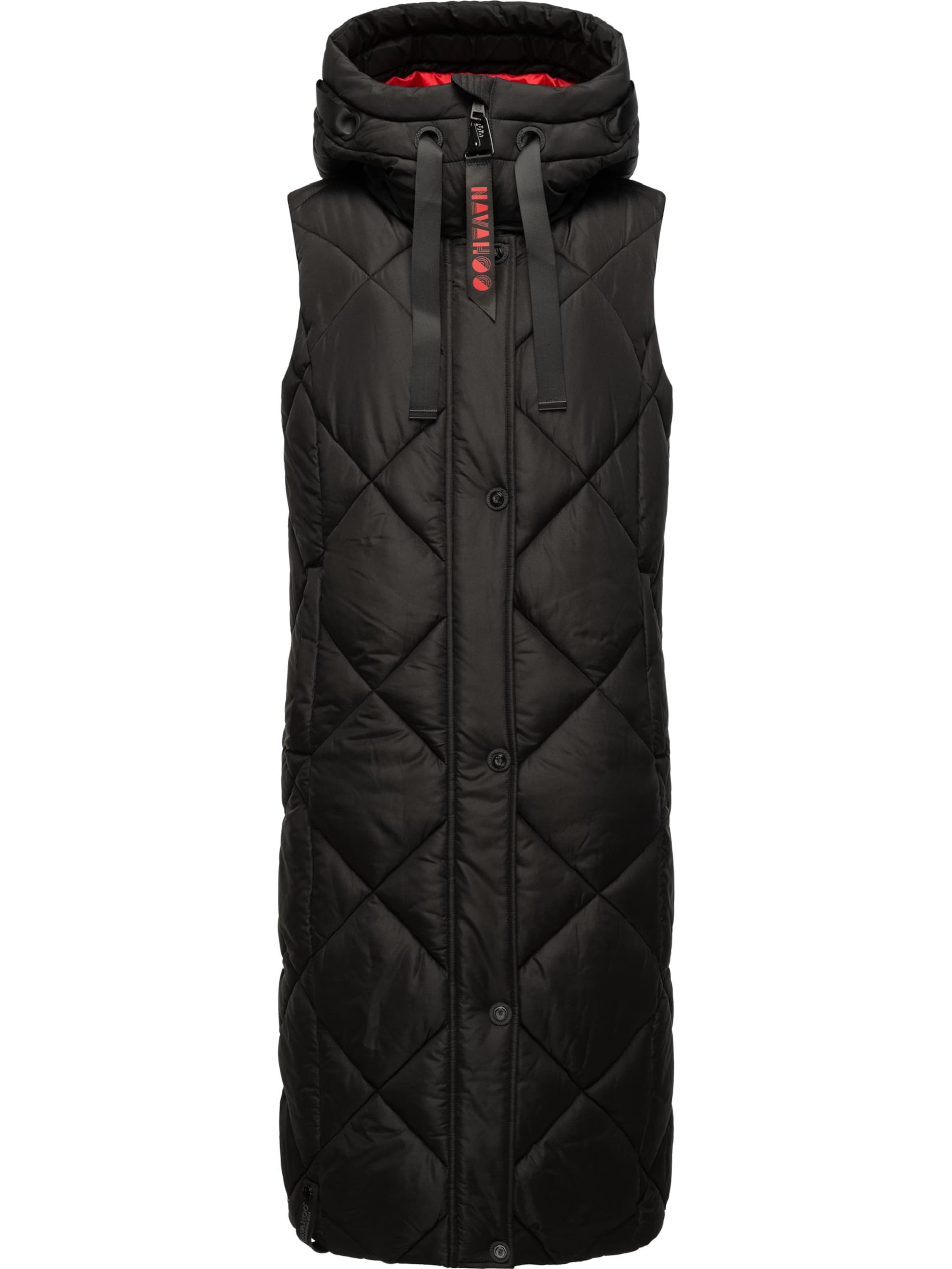 NAVAHOO Vest 'Schnuckel' in Black: front