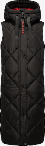 NAVAHOO Bodywarmer 'Schnuckel' in Zwart: voorkant