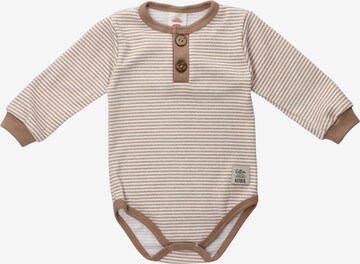 Makoma Romper/Bodysuit in Brown: front