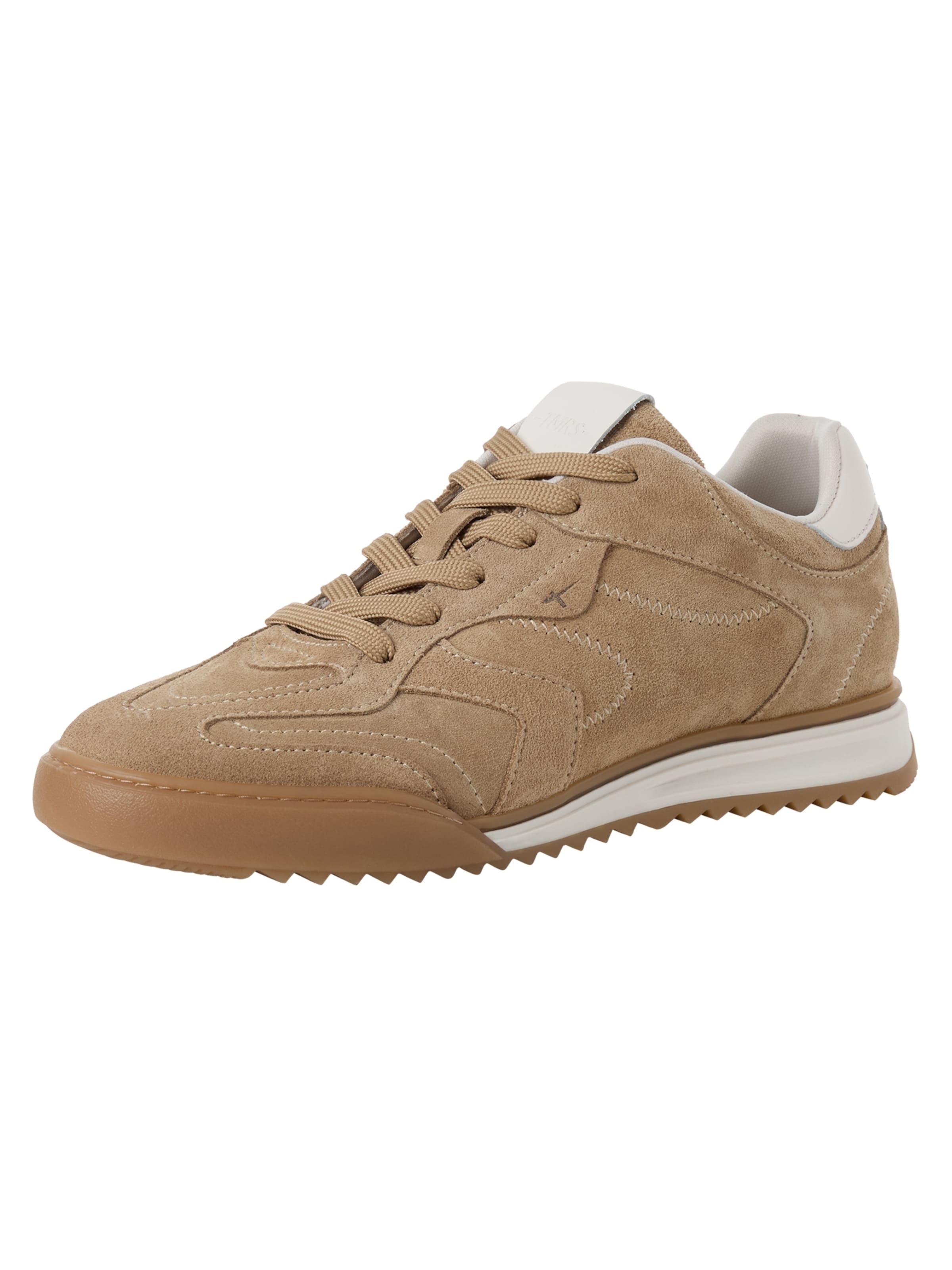 Tamaris Platform trainers in Beige: front