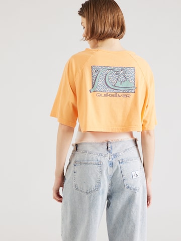 QUIKSILVER - Camiseta en naranja