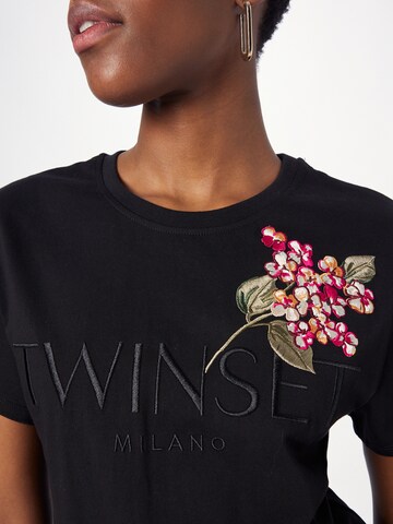 Twinset - Camiseta en negro