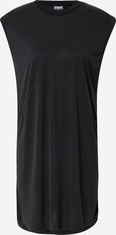 Urban Classics Dress in Black: front