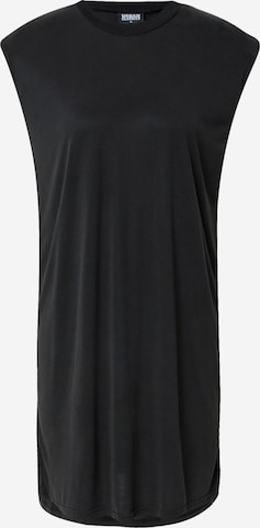 Urban Classics Dress in Black: front