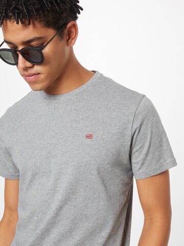 NAPAPIJRI Shirt 'SALIS' in Grey