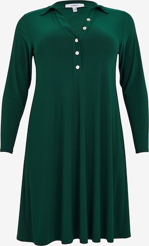 YOEK Dress in Green: front