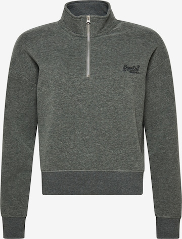 Superdry Sweatshirt in Grijs: voorkant