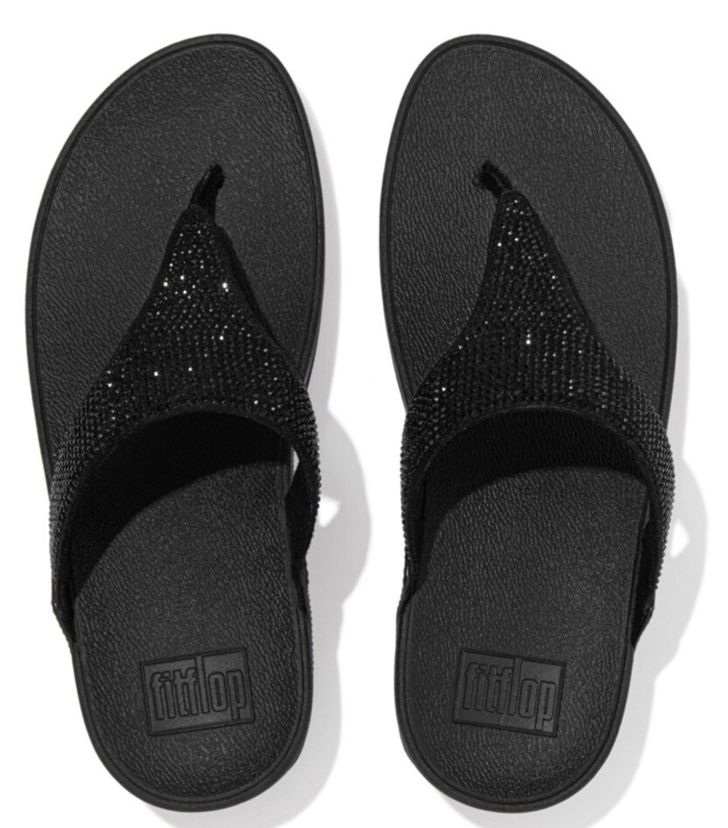 FitFlop T-Bar Sandals 'Dianette' in Black