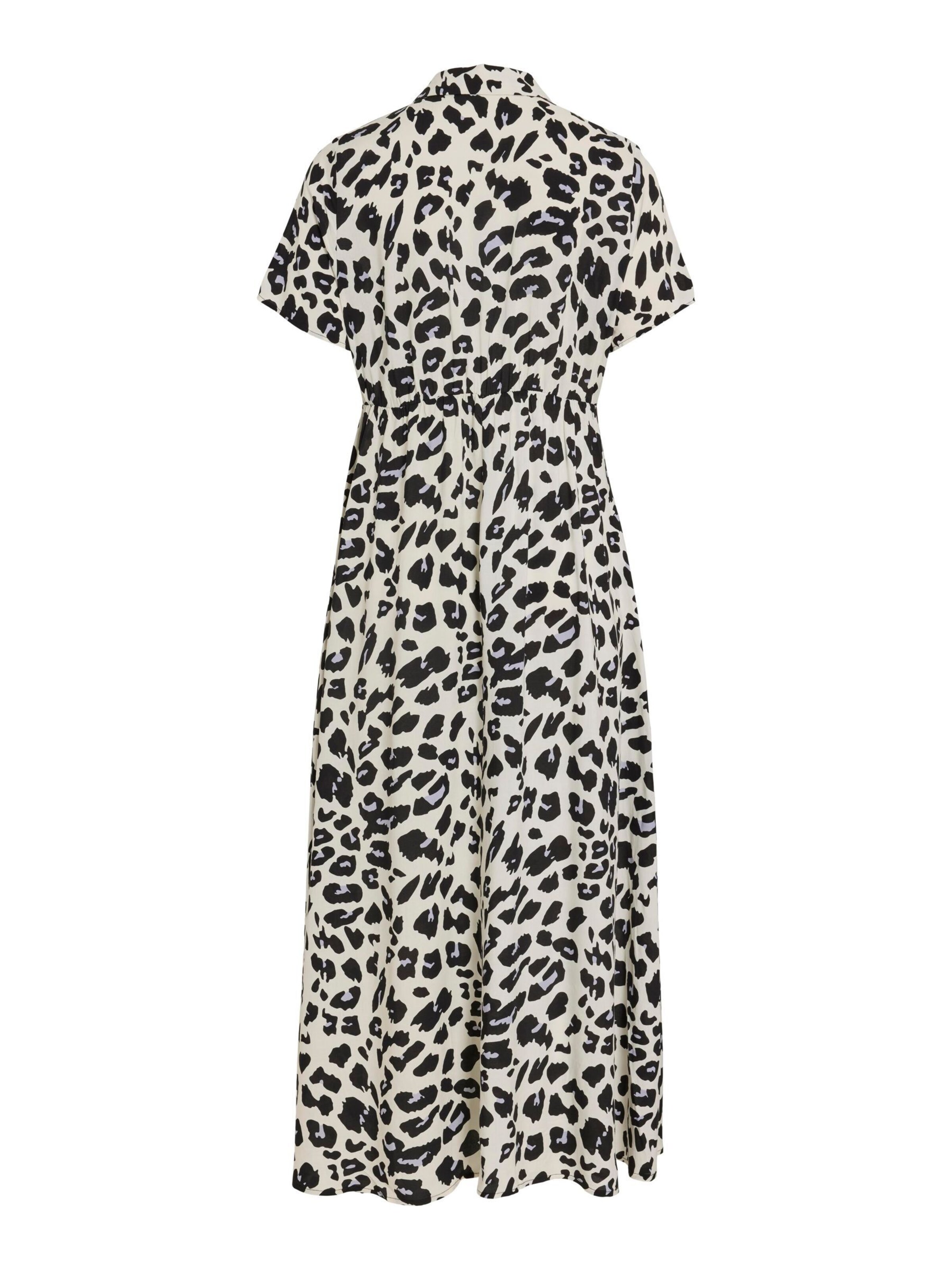 VILA - Vestido camisero en blanco