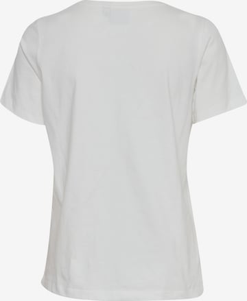 ICHI T-shirt 'OSSI' i beige