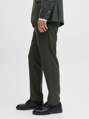 JACK & JONES Slimfit Kalhoty s puky 'JPRSOLARIS' – zelená