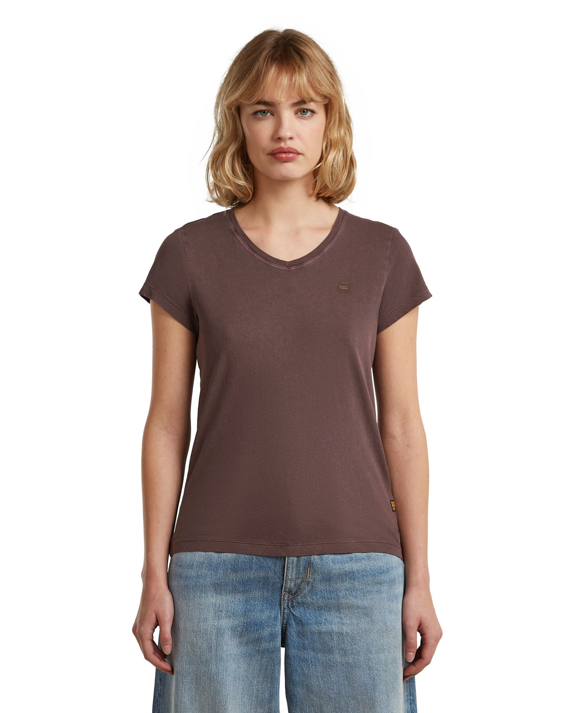 G-STAR Shirt 'Eyben' in Brown: front