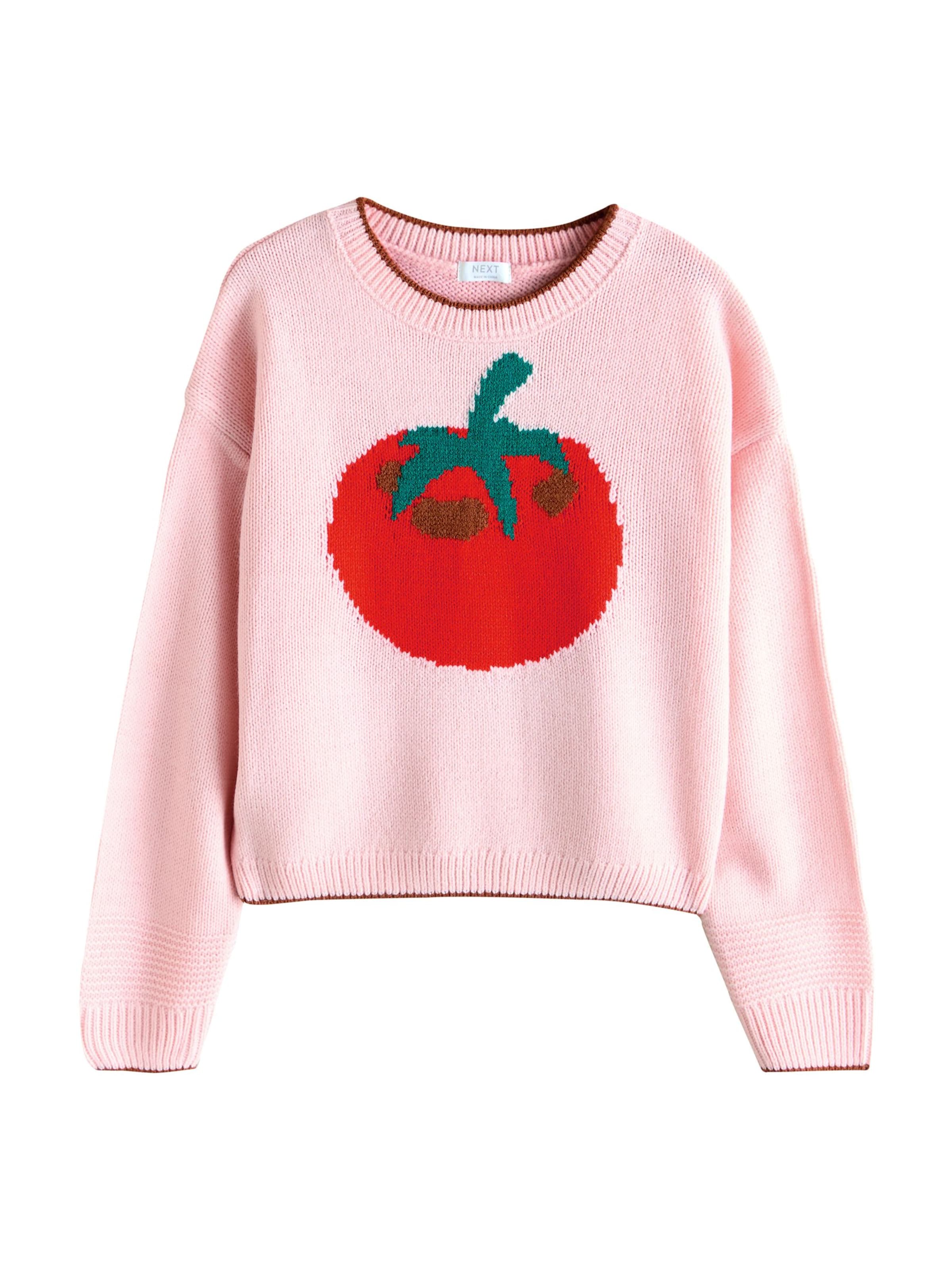 rožinė Next Megztinis 'Tomate': priekis