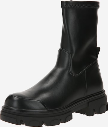 ABOUT YOU Bootie 'Mya Boots' in Black: front