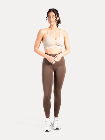 Smilodox Slim fit Leggings in Brown