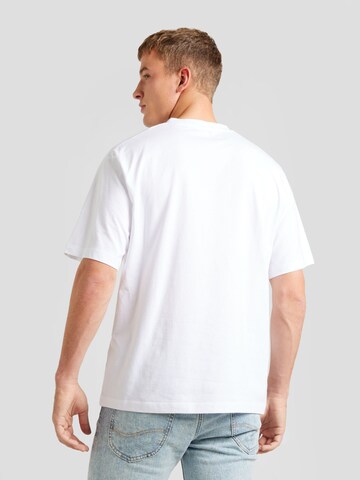 balta JACK & JONES Marškinėliai 'GARETH'