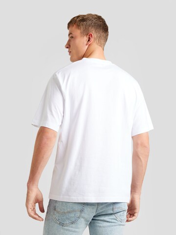 Tricou 'GARETH' de la JACK & JONES pe alb