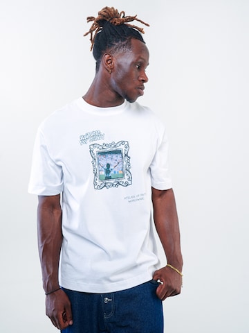 T-Shirt 'MARADONA - BUILDING MY LEGACY' ATELIER OF FAITH en blanc