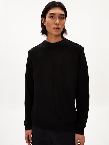 ARMEDANGELS Sweater 'Salo' in Black: front