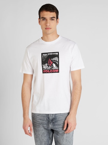 Volcom - Camisa 'OCCULATOR' em branco: frente