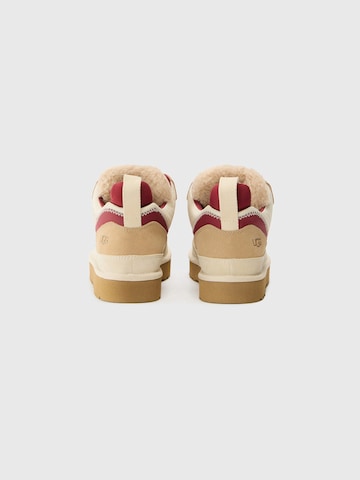 UGG Ботинки на шнуровке 'Lowmel' в Коричневый