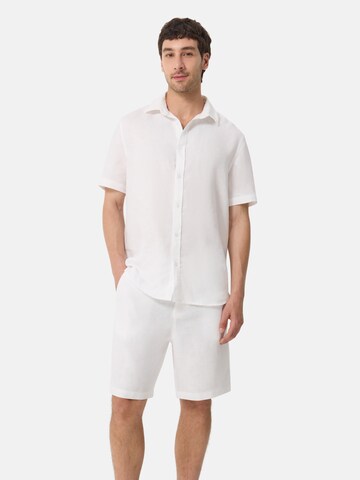 CASH-MERE.CH Regular fit Overhemd in Wit