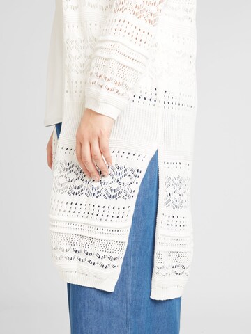 Z-One Knit Cardigan 'Ra44ya' in White