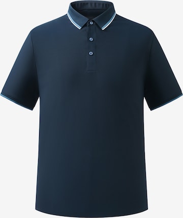 ALLTHEMEN Shirt 'Haltung' in Blue: front