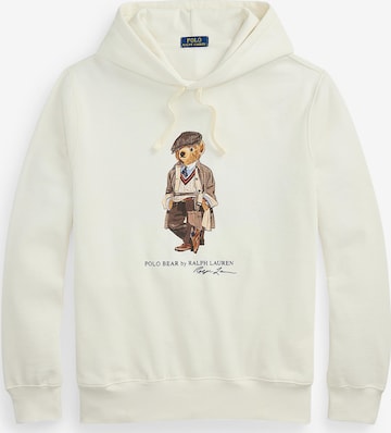 Polo Ralph LaurenSweater majica - bijela boja: prednji dio