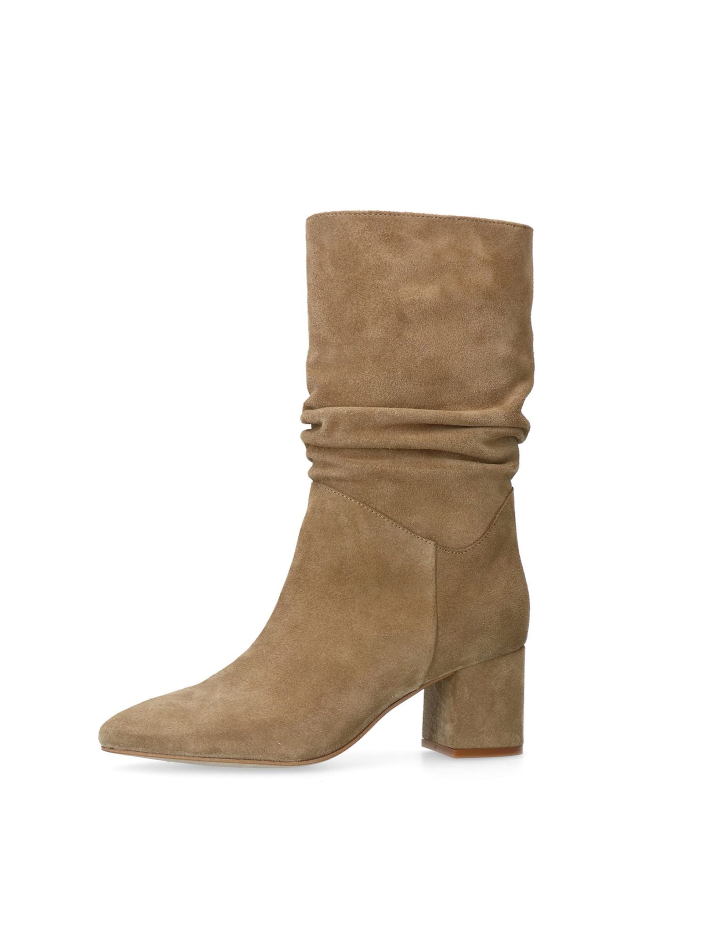 MANFIELD Stiefel in Beige: Vorderseite