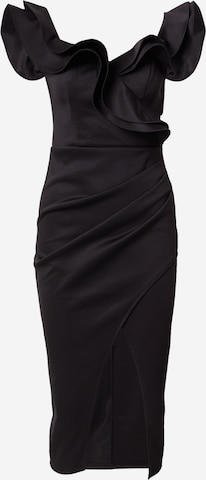 Rochie de cocktail de la Lipsy pe negru: față