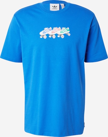 ADIDAS ORIGINALS Shirt in Blue: front